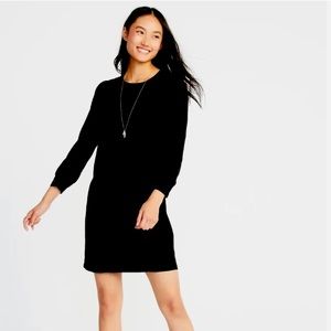NWT Old Navy Crepe Shift Dress XXL Black